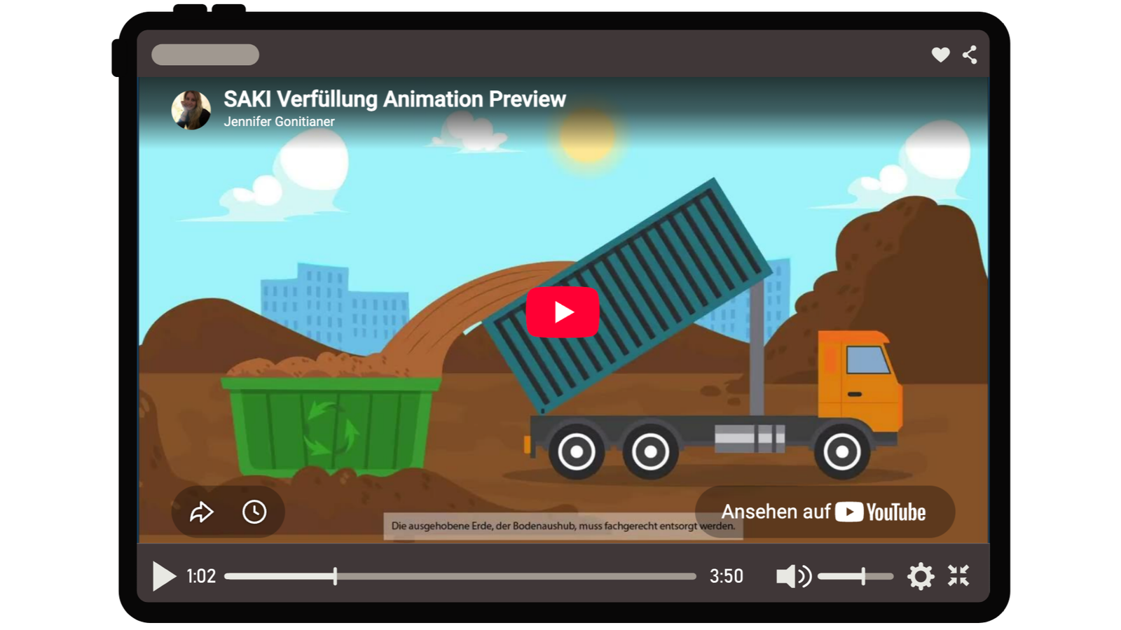 SAKI-Verfüllung als Video-Mockup